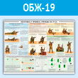 Плакат «Изготовка и правила стрельбы из ГП-25» (ОБЖ-19, пластик 2 мм, A1, 1 лист)